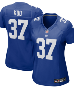 Younghoe Koo New York Giants Nike Women's Team Game Jersey -  Royal