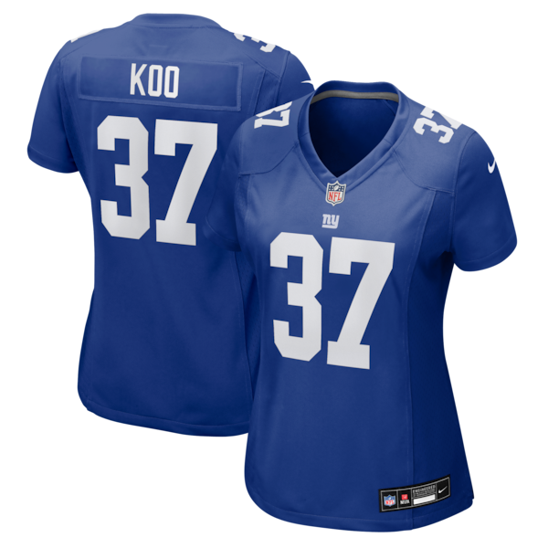 Younghoe Koo New York Giants Nike Women's Team Game Jersey - Royal