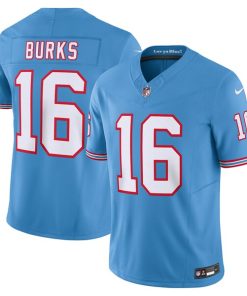 Treylon Burks Tennessee Titans Nike Vapor F.U.S.E. Limited Jersey - Light Blue/Navy