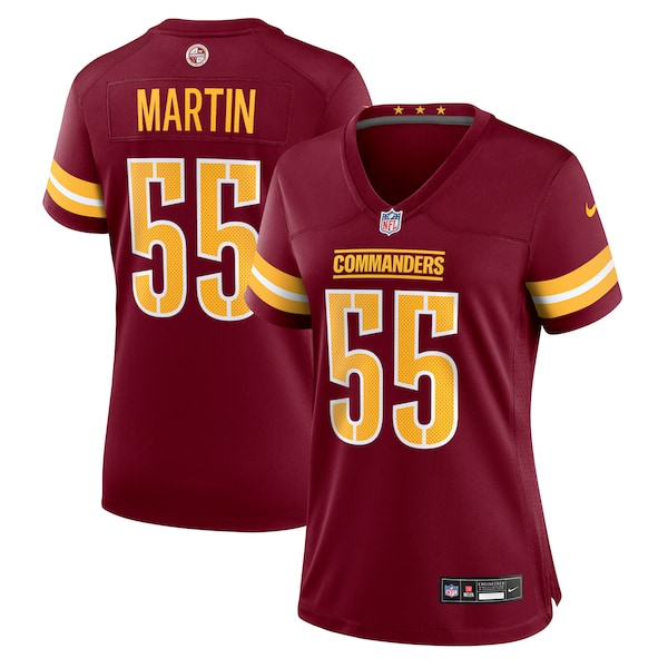 Jacob Martin Washington Commanders Nike Women's Team Game Jersey - Burgundy