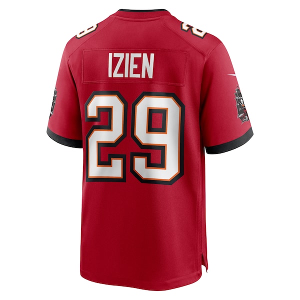Christian Izien Tampa Bay Buccaneers Nike Game Jersey - Red - Image 3