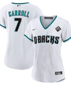 Corbin Carroll Arizona Diamondbacks Nike Women's 2023 World Series Replica Player Jersey - White