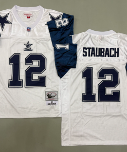 Roger Staubach Dallas Cowboys Authentic Throwback Retired Player Jersey