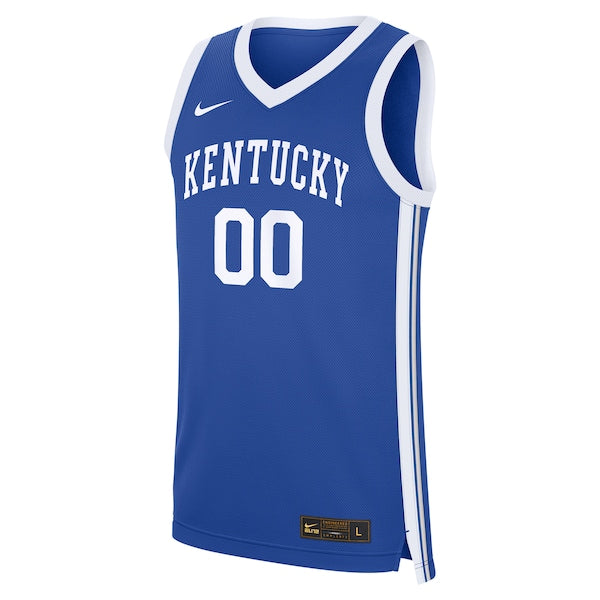 Kentucky Wildcats Nike Custom Replica Basketball Jersey - Royal - Image 2