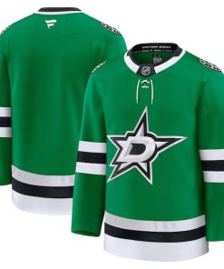 Alternative view of Dallas Stars  Home Premium Jersey - Kelly Green/Black/White