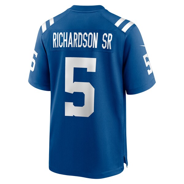 Anthony Richardson Sr. Indianapolis Colts Nike Team Game Jersey - Royal - Image 3