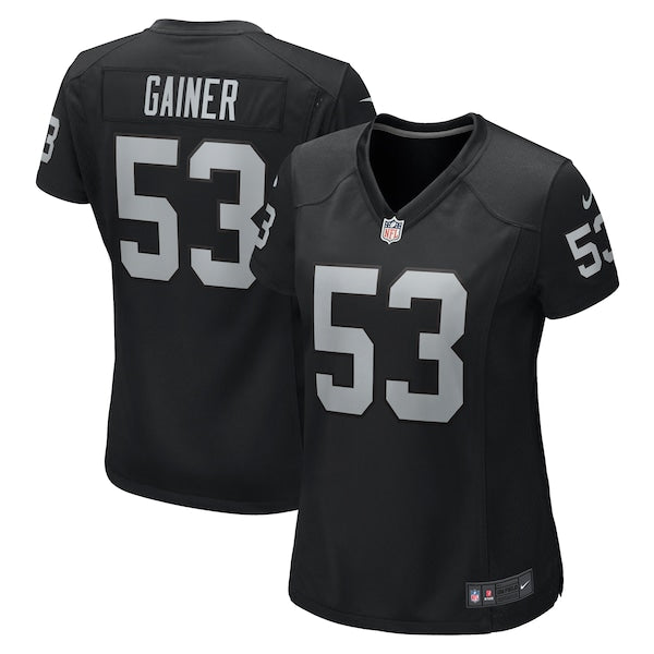Amari Gainer Las Vegas Raiders Nike Women's Game Jersey - Black