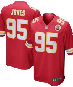Chris Jones Kansas City Chiefs Nike Game Jersey - Red