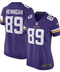Thomas Hennigan Minnesota Vikings Nike Women's Game Player Jersey - Purple