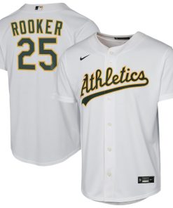 Brent Rooker Athletics Nike Youth Home Replica Jersey - White