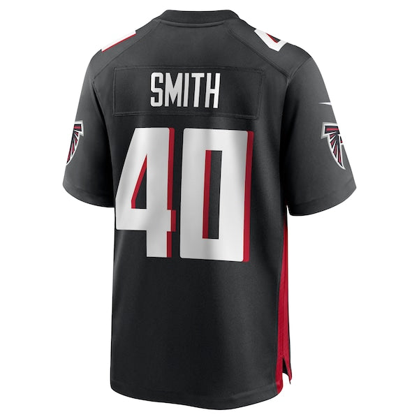 Keith Smith Atlanta Falcons Nike Game Jersey - Black - Image 3