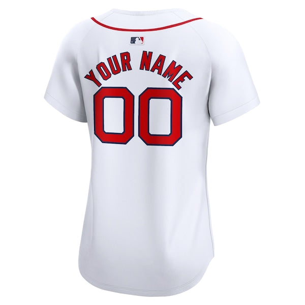 Boston Red Sox Nike Women's Home Limited Custom Jersey - White - Image 3