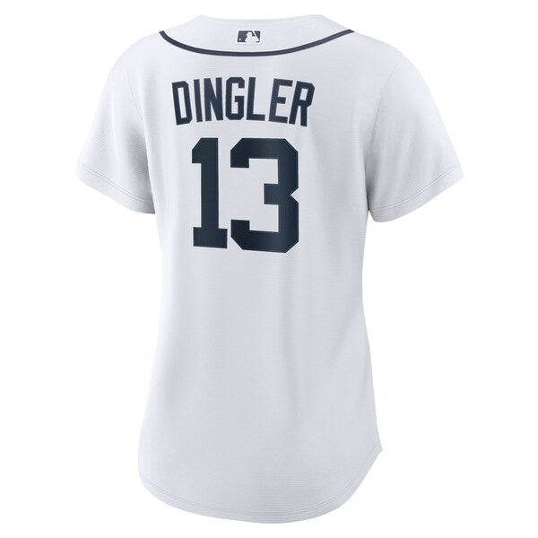 Dillon Dingler Detroit Tigers Nike Women's Home Replica Jersey - White - Image 3