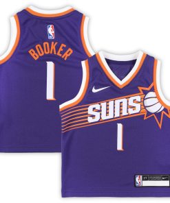 Devin Booker Phoenix Suns Nike Toddler Swingman Player Jersey - Icon Edition - Purple