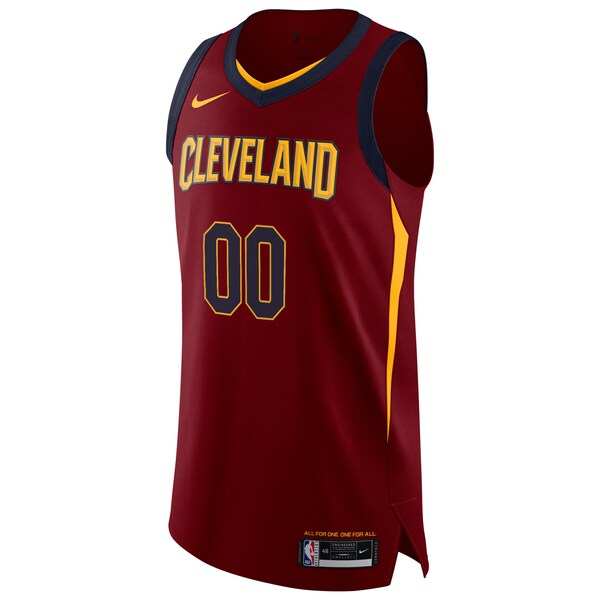 Cleveland Cavaliers Nike Authentic Custom Jersey Wine - Icon Edition - Image 2