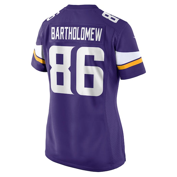 Gavin Bartholomew Minnesota Vikings Nike Women's Team Game Jersey - Purple - Image 3