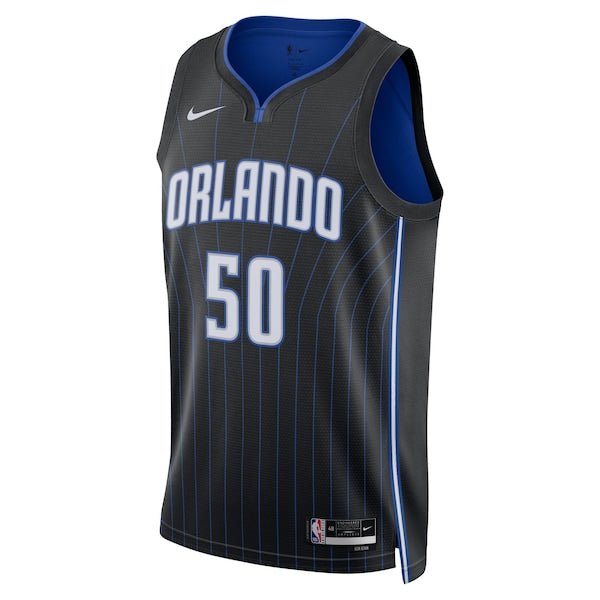 Cole Anthony Orlando Magic Nike Unisex Swingman Jersey - Icon Edition - Black/White - Image 3