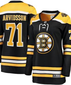 Viktor Arvidsson Boston Bruins  Women's Home Breakaway Jersey - Black