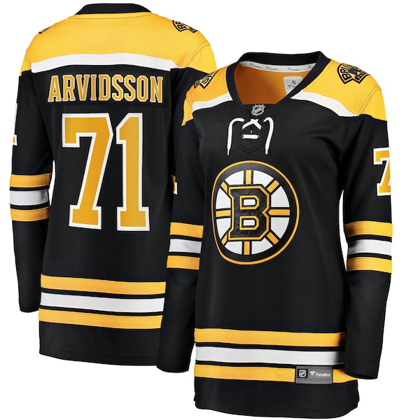 Viktor Arvidsson Boston Bruins Women's Home Breakaway Jersey - Black
