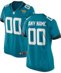 Jacksonville Jaguars Nike Women's Alternate Custom Jersey - Teal