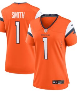 Tremon Smith Denver Broncos Nike Women's Team Game Jersey -  Orange