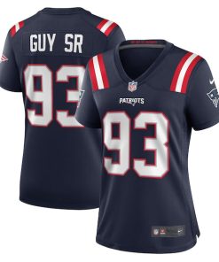 Lawrence Guy New England Patriots Nike Women's Team Game Jersey -  Navy