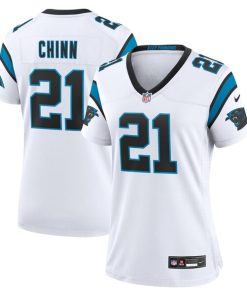 Jeremy Chinn Carolina Panthers Nike Women's Player Jersey - White/Blue