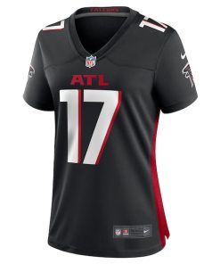 Alternative view of Arnold Ebiketie Atlanta Falcons Nike Women's Team Game Jersey -  Black