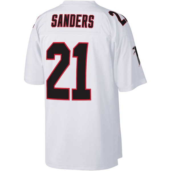 Deion Sanders Atlanta Falcons Big & Tall 1992 Retired Player Replica Jersey - White - Image 3