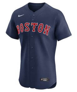 Alternative view of Boston Red Sox Nike Alternate Elite Jersey - Navy