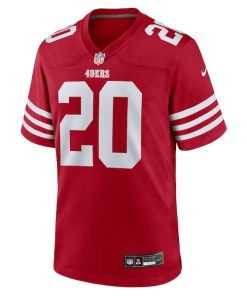 Alternative view of Upton Stout San Francisco 49ers Nike Team Game Jersey -  Scarlet