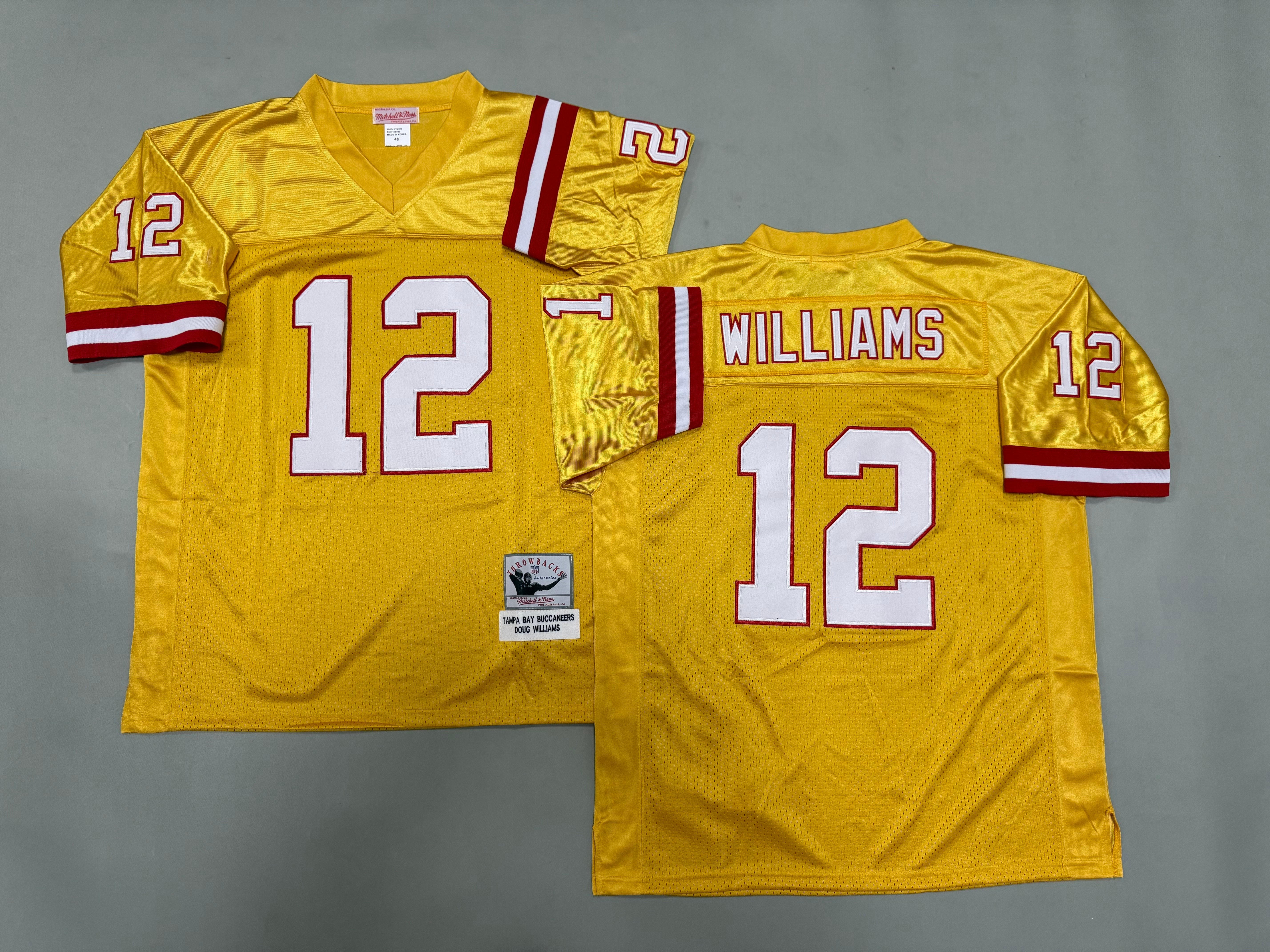 Doug Williams Tampa Bay Buccaneers Authentic Throwback Retired Player Jersey