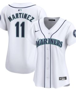 Edgar Martinez Seattle Mariners Nike Women's  Home Limited Player Jersey - White