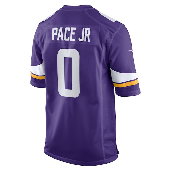 Ivan Pace Jr Minnesota Vikings Nike Game Jersey - Purple - Image 3