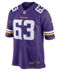 Alternative view of Chim Okorafor Minnesota Vikings Nike Team Game Jersey - Purple