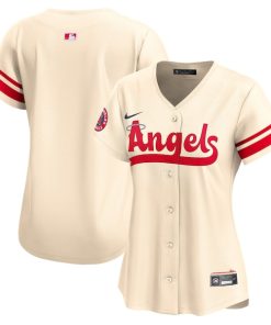 Los Angeles Angels Nike Women's City Connect Limited Jersey - Cream