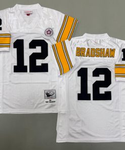 Terry Bradshaw Pittsburgh Steelers Authentic Throwback Retired Player Jersey
