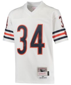 Alternative view of Walter Payton Chicago Bears Youth 1985 Retired Player Legacy Jersey - White