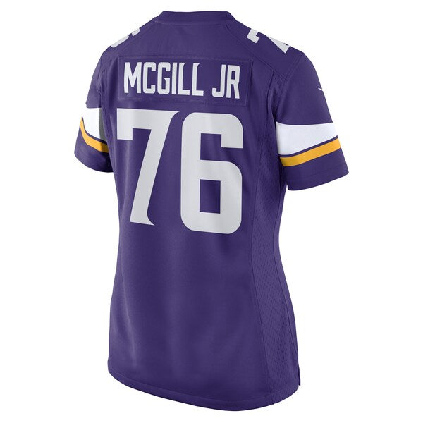 T.Y. McGill Jr. Minnesota Vikings Nike Women's Game Player Jersey - Purple - Image 3