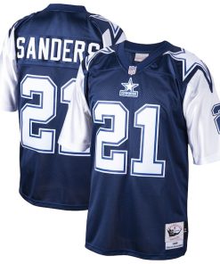 Deion Sanders Dallas Cowboys  1995 Authentic Jersey - Navy