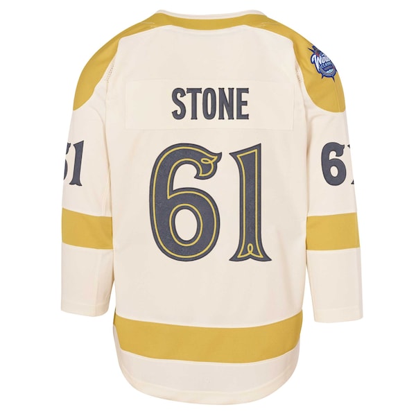 Mark Stone Vegas Golden Knights Preschool 2024 NHL Winter Classic Premier Player Jersey - Cream - Image 3