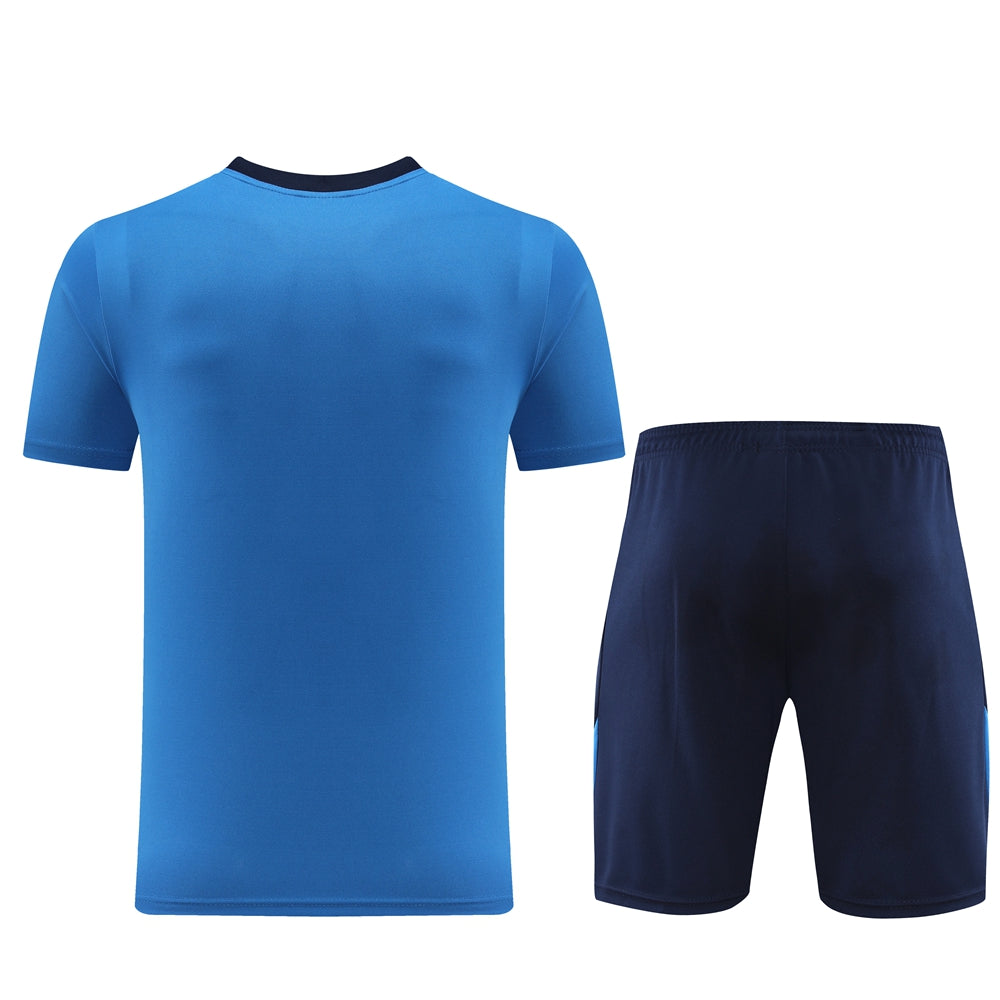 Nike Short Sleeve Training Jersey Set-ND05- Blue - Image 2