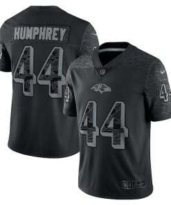 Marlon Humphrey Baltimore Ravens Nike RFLCTV Limited Jersey - Black