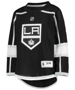 Alternative view of Drew Doughty Los Angeles Kings Youth Home Replica Player Jersey - Black