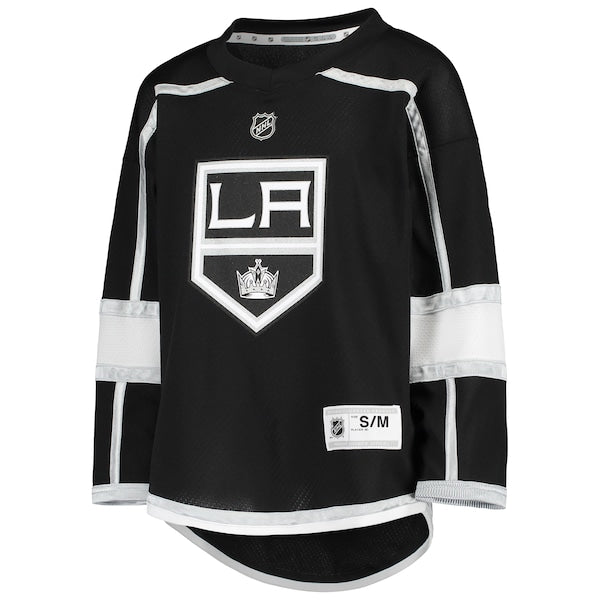 Drew Doughty Los Angeles Kings Youth Home Replica Player Jersey - Black - Image 2