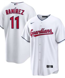 Jos¨¦ Ram¨ªrez Cleveland Guardians Nike Replica Player Jersey - White