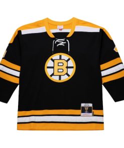Alternative view of Bobby Orr Boston Bruins 1971-72 Power Play Jersey - Black