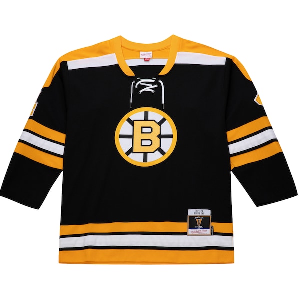 Bobby Orr Boston Bruins 1971-72 Power Play Jersey - Black - Image 2