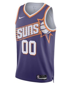 Alternative view of Phoenix Suns Nike Unisex Swingman Custom Jersey - Purple - Icon Edition