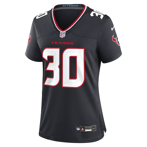 Anthony Averett Houston Texans Nike Women's Team Game Jersey - Navy - Image 2